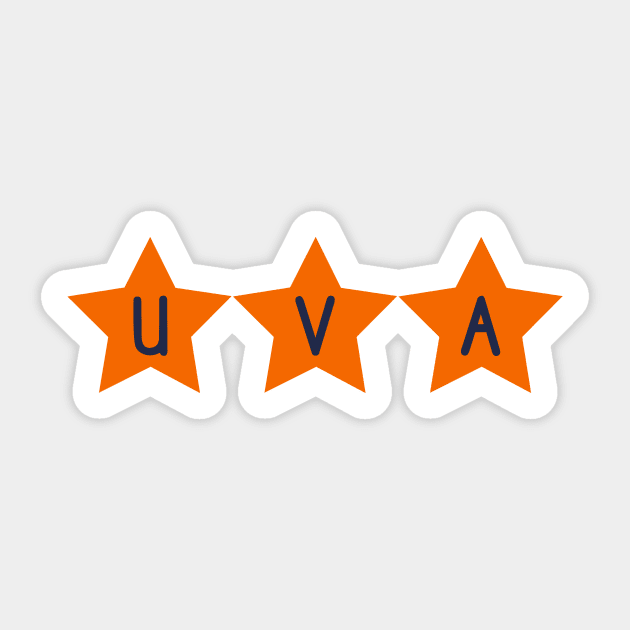 uvirginia lettering Sticker by Rpadnis